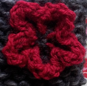 Simple Knitted flower
