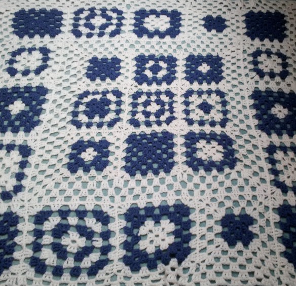 Granny square blanket 2