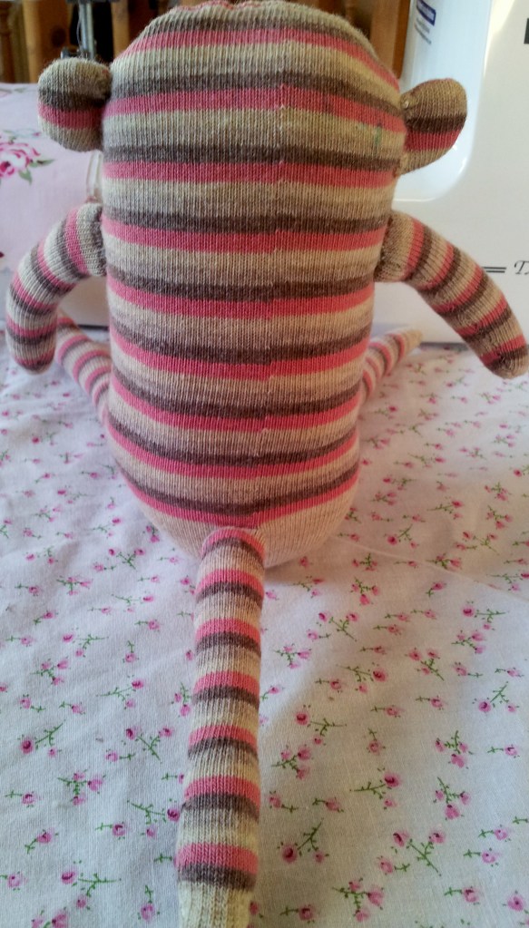 finished monkey back with tail