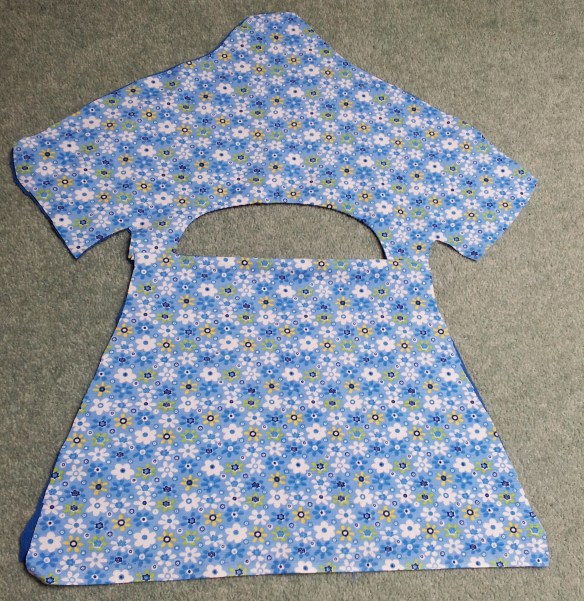 Finished peg bag front