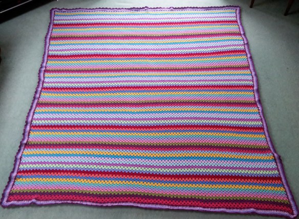 Granny Stripe with border