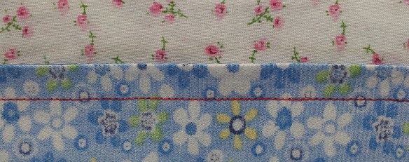 French seam right sides together
