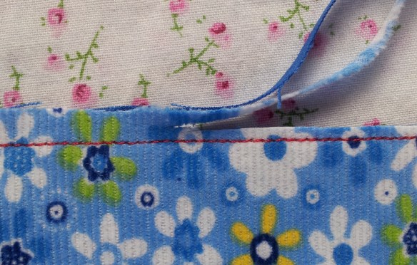 French seam Trimming edge