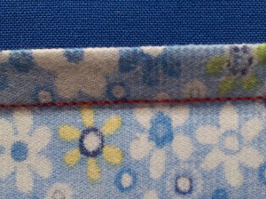 French seam wrong side