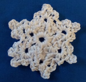 Snowflake from Red heart