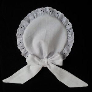 Finished maid hat - right side