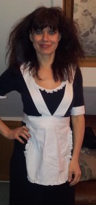 Magenta' French Maid Costume