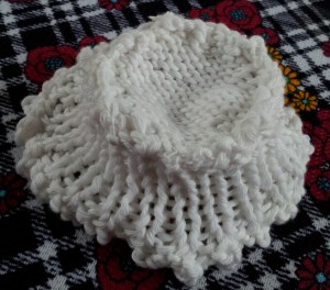 Sew base to side - wrong side