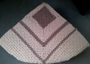 Triangle shaped top finished