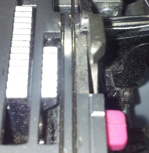 Cutting Blade normal position