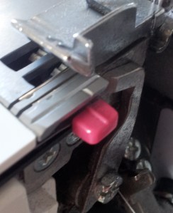 Disengaged Cutting Blade