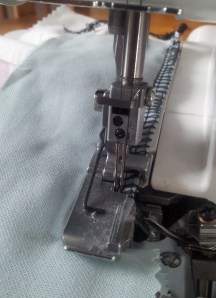 Gathering - top flat, bottom gathers