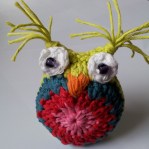 Bunny Mummy Owl with ear tuffs