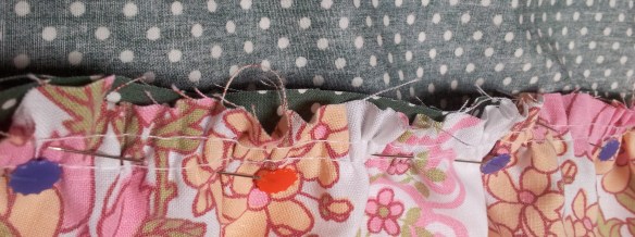 Pin waist band to Pinny Panel