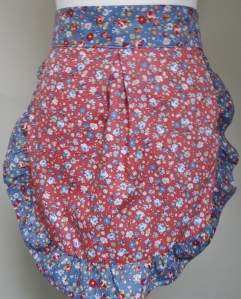 Red Disty Blue Frill front