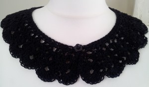 Lulu Love Crochet Collar Front