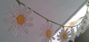 Daisy Crochet Bunting