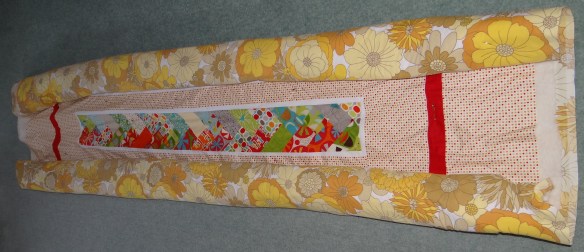 Rolling quilt ready to sew