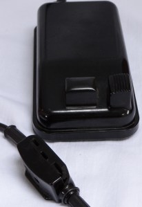 Featherweight foot controller and connector