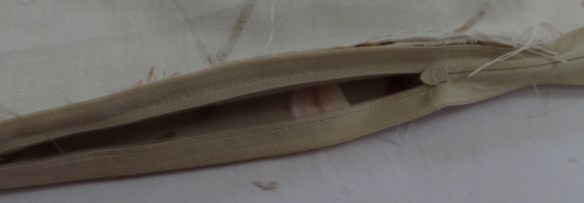 Remember to open the zip for turning