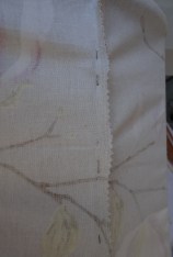 use pins to pull in for snug fit