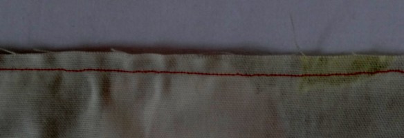 wrong side coloured bobin thread