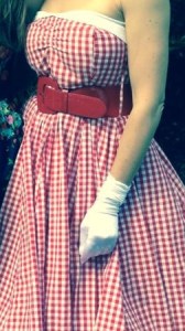 new bias band to make a vintage dress