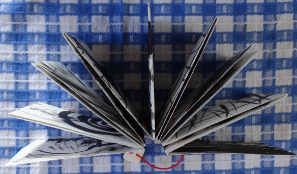 concertina book handmade