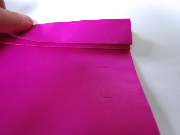 mark 1 inch sections and fold your paper like a fan thesticthsharer