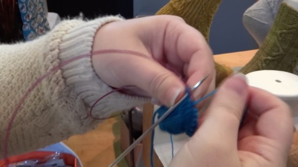 magic loop sock knitting
