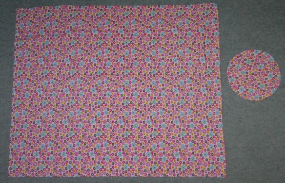 Yoga Bag fabric pieces