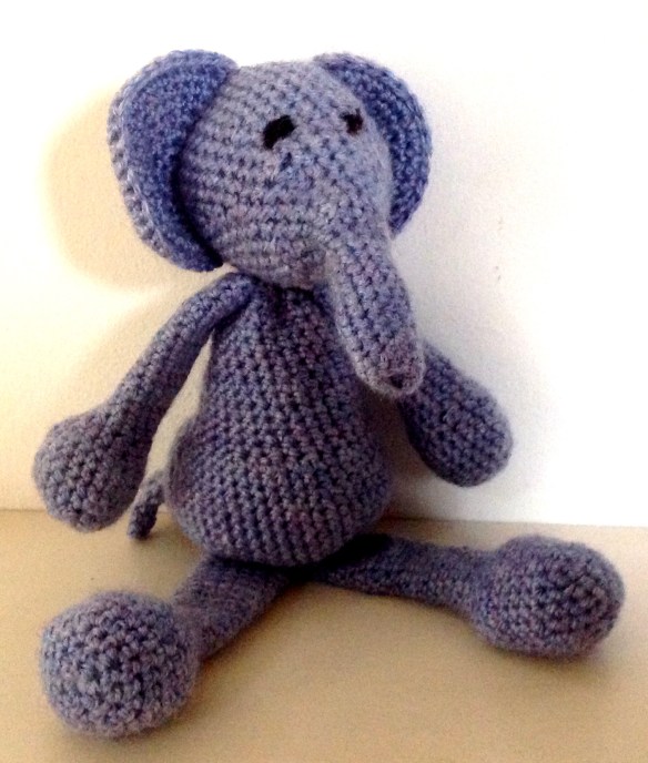 Bridget the Elephant Edwards Menagerie front view