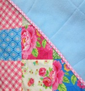 bias binding on a blanket