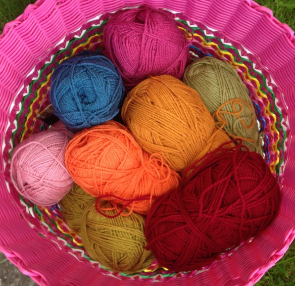 yarn basket washing basket