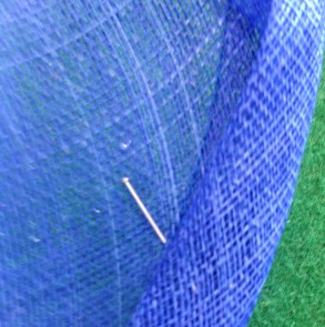 fold edge under bias