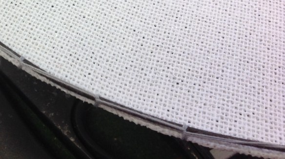 close up of millinery wire